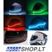 LED juosta motociklininko šalmui
